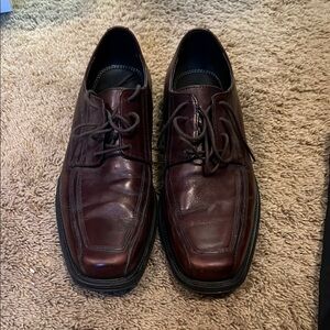 Men's Brown Leather Dress Shoes